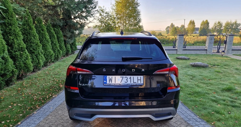 Skoda Kamiq cena 87900 przebieg: 28000, rok produkcji 2021 z Górzno małe 211